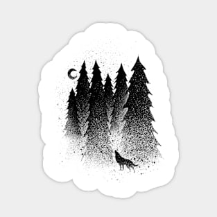 secret forest Sticker